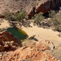 Ormiston Gorge offers swimming opportunities | #cathyfinchphotography